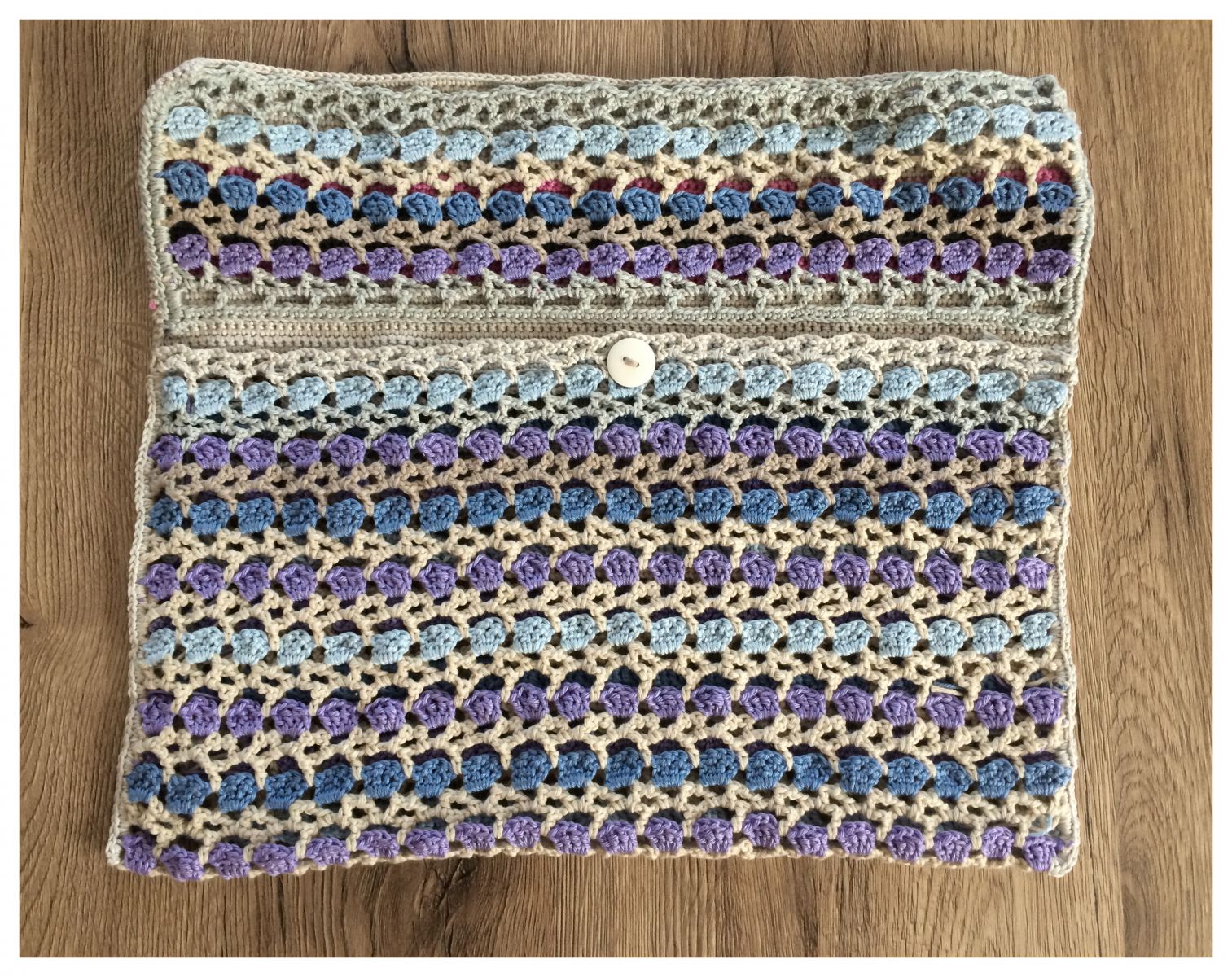 Blog-Inhaltsbild für 'Badewannenorganizer, kostenlose Häkelanleitung'